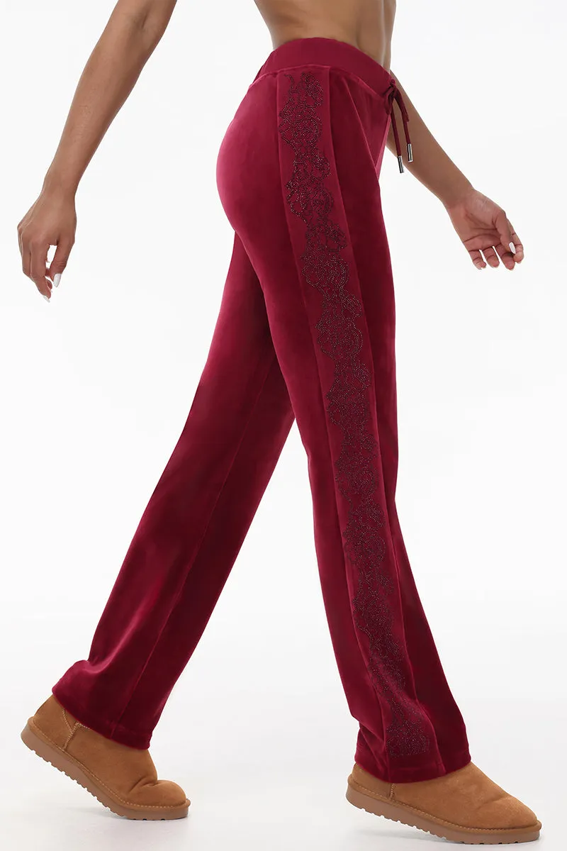 Lace Rhinestone Classic Track Pants sold by Juicy Couture product image thumbnail 2