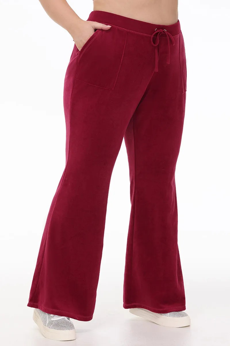 Plus-Size Heritage Cotton Velour Track Pants sold by Juicy Couture product image thumbnail 3