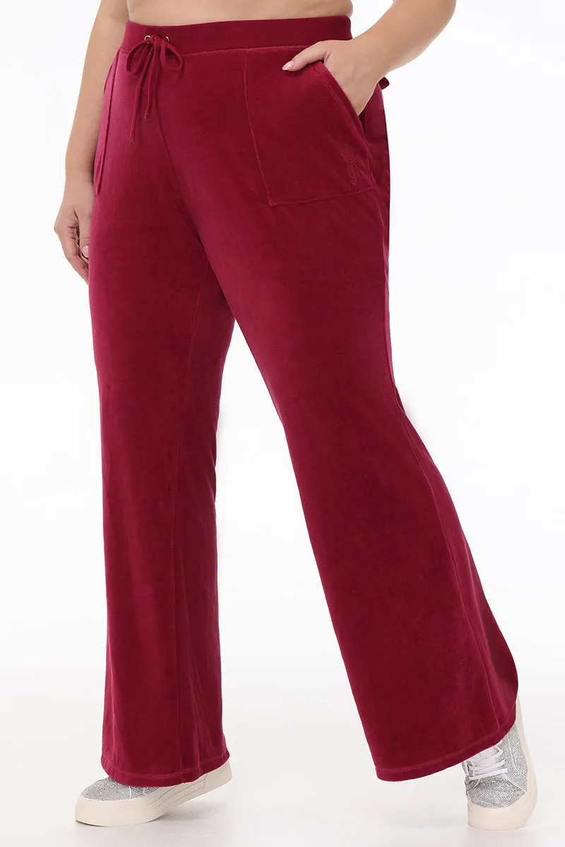 Plus-Size Heritage Cotton Velour Track Pants sold by Juicy Couture product image thumbnail 2