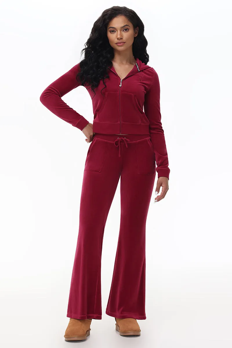 Heritage Cotton Velour Track Pants sold by Juicy Couture product image thumbnail 5
