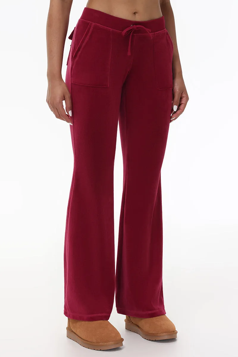 Heritage Cotton Velour Track Pants sold by Juicy Couture product image thumbnail 2