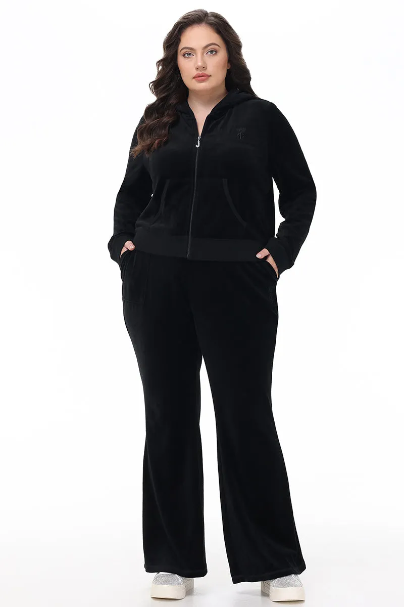 Plus-Size Heritage Cotton Velour Track Pants sold by Juicy Couture product image thumbnail 5