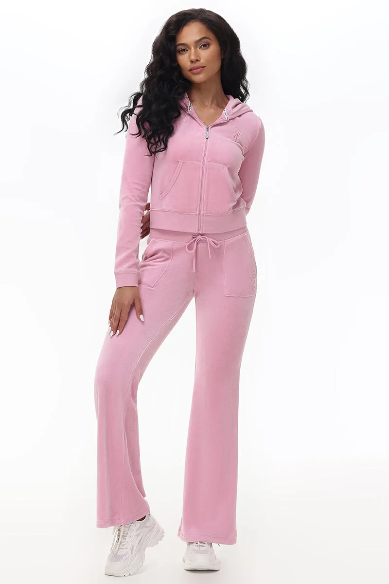 Heritage Cotton Velour Hoodie sold by Juicy Couture product image thumbnail 5