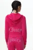 Technicolor Customizable Big Bling Velour Hoodie sold by Juicy Couture