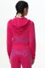 Technicolor Customizable Big Bling Velour Hoodie sold by Juicy Couture