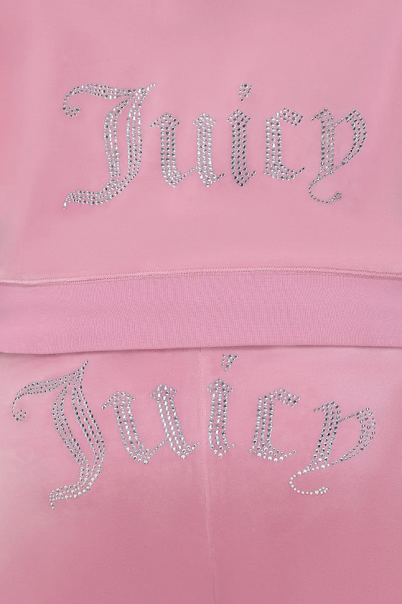 Plus-Size OG Big Bling Velour Hoodie sold by Juicy Couture product image thumbnail 4