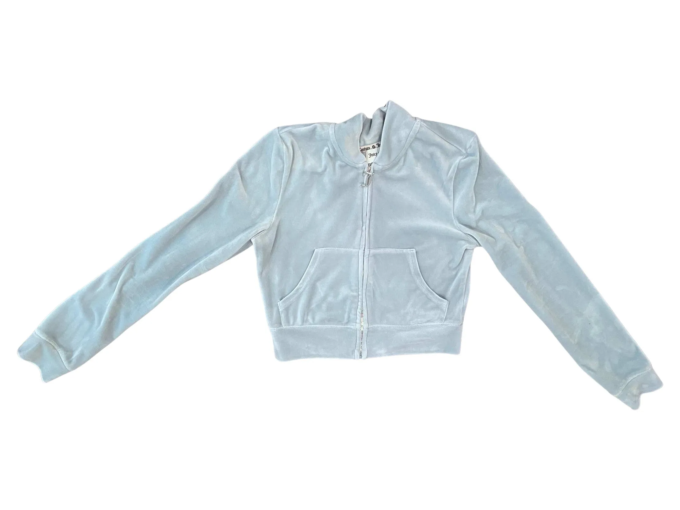 Cropped Velour Bomber Jacket—REJUICED sold by Juicy Couture