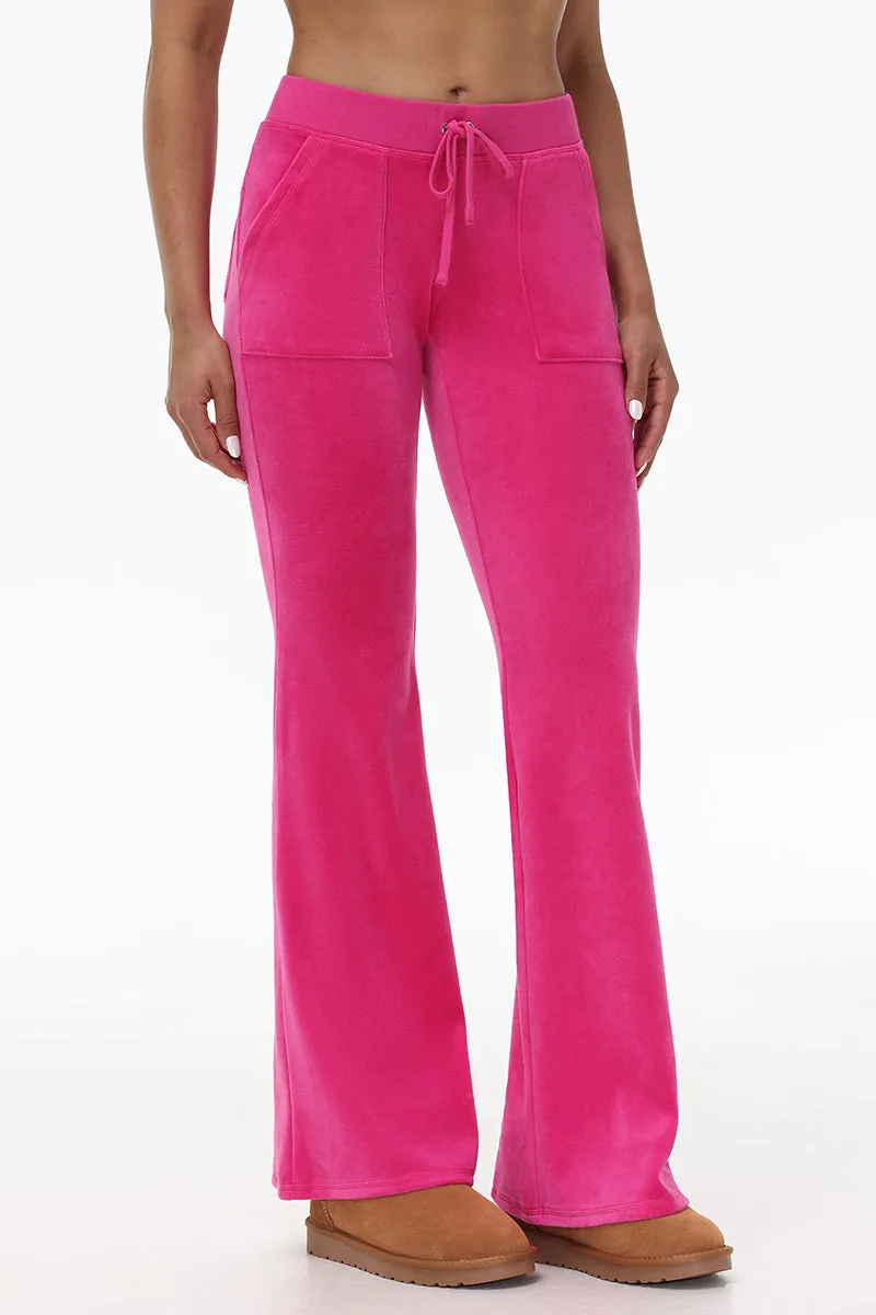 Hollywood Scottie Snap Pocket Cotton Velour Track Pants sold by Juicy Couture product image thumbnail 2