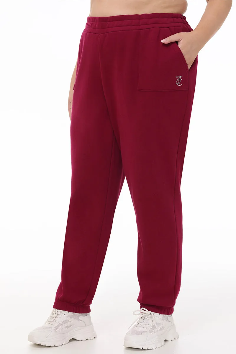 Plus-Size Small Bling Fleece Sweatpants sold by Juicy Couture
