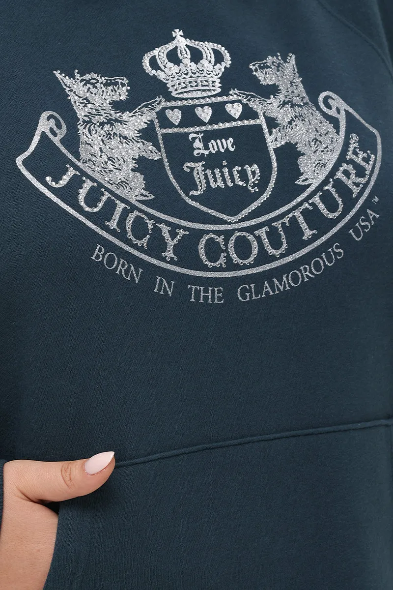 Plus-Size Oversized Fleece Scottie Dog Hoodie sold by Juicy Couture product image thumbnail 4
