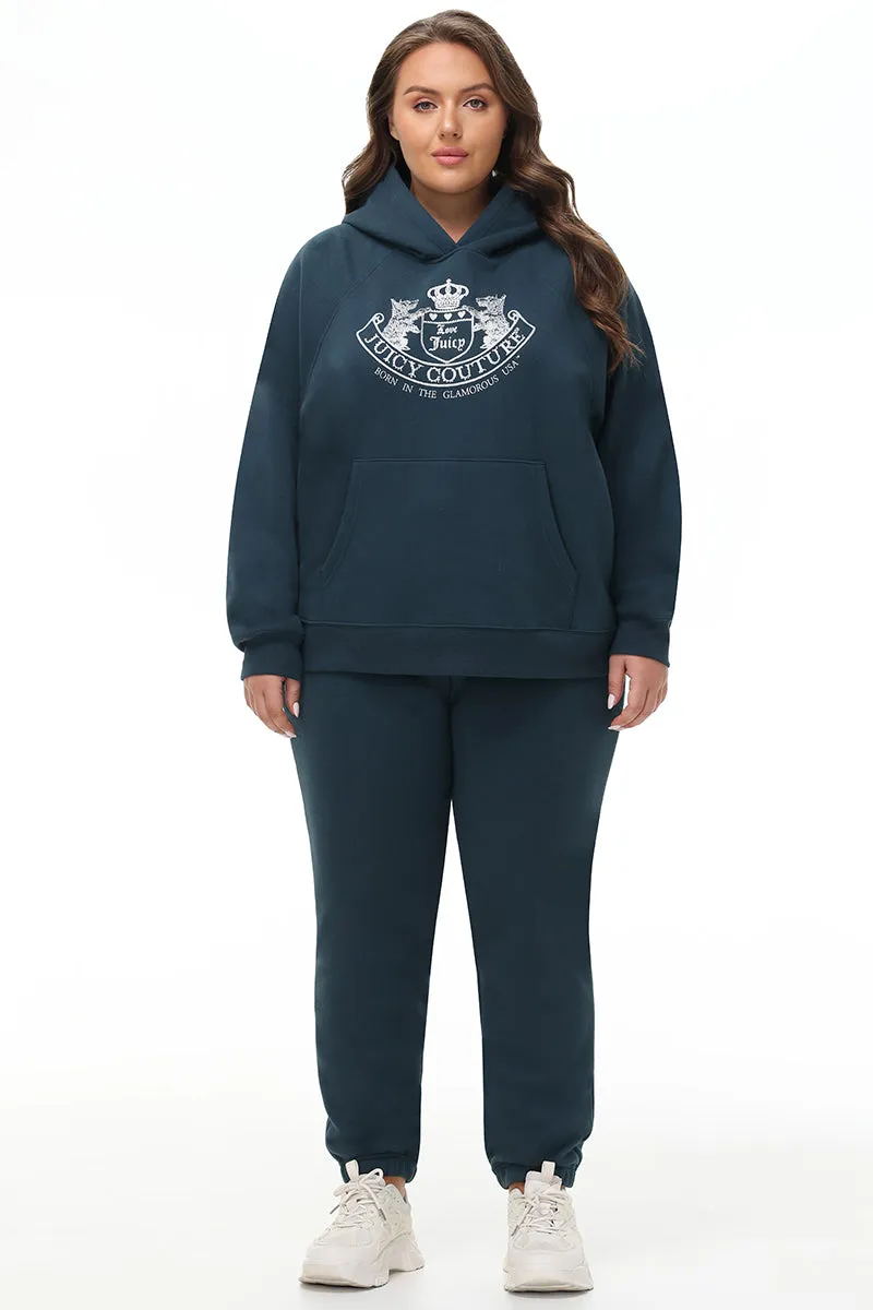 Plus-Size Oversized Fleece Scottie Dog Hoodie sold by Juicy Couture product image thumbnail 5