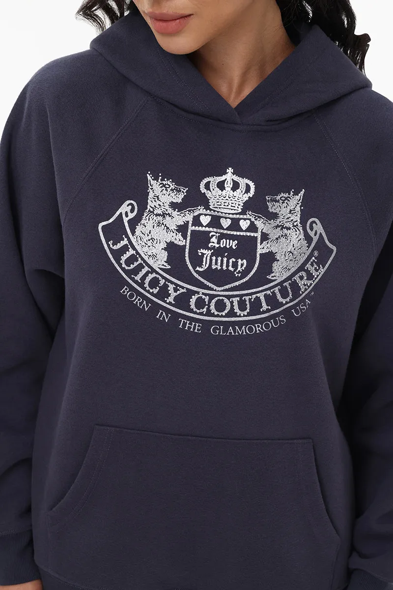 Oversized Fleece Scottie Dog Hoodie sold by Juicy Couture product image thumbnail 4