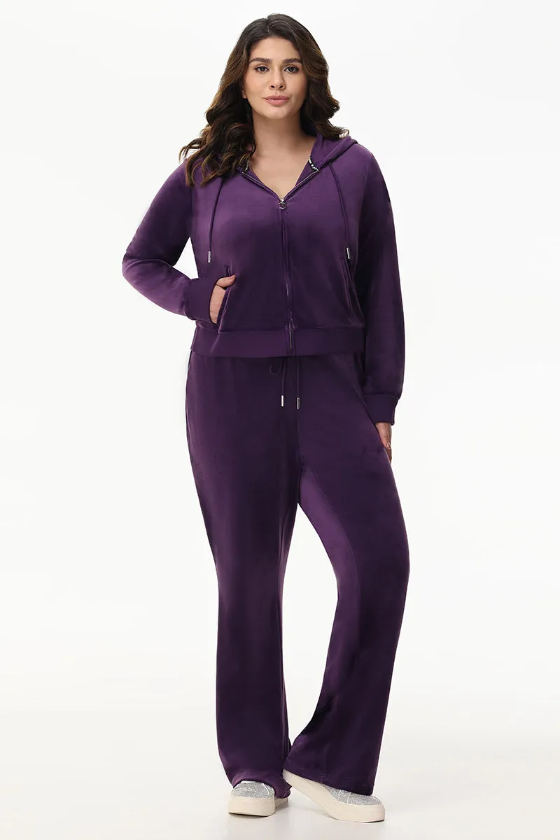 Plus-Size OG Big Bling Velour Hoodie sold by Juicy Couture product image thumbnail 5