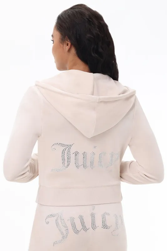 OG Big Bling Velour Hoodie sold by Juicy Couture