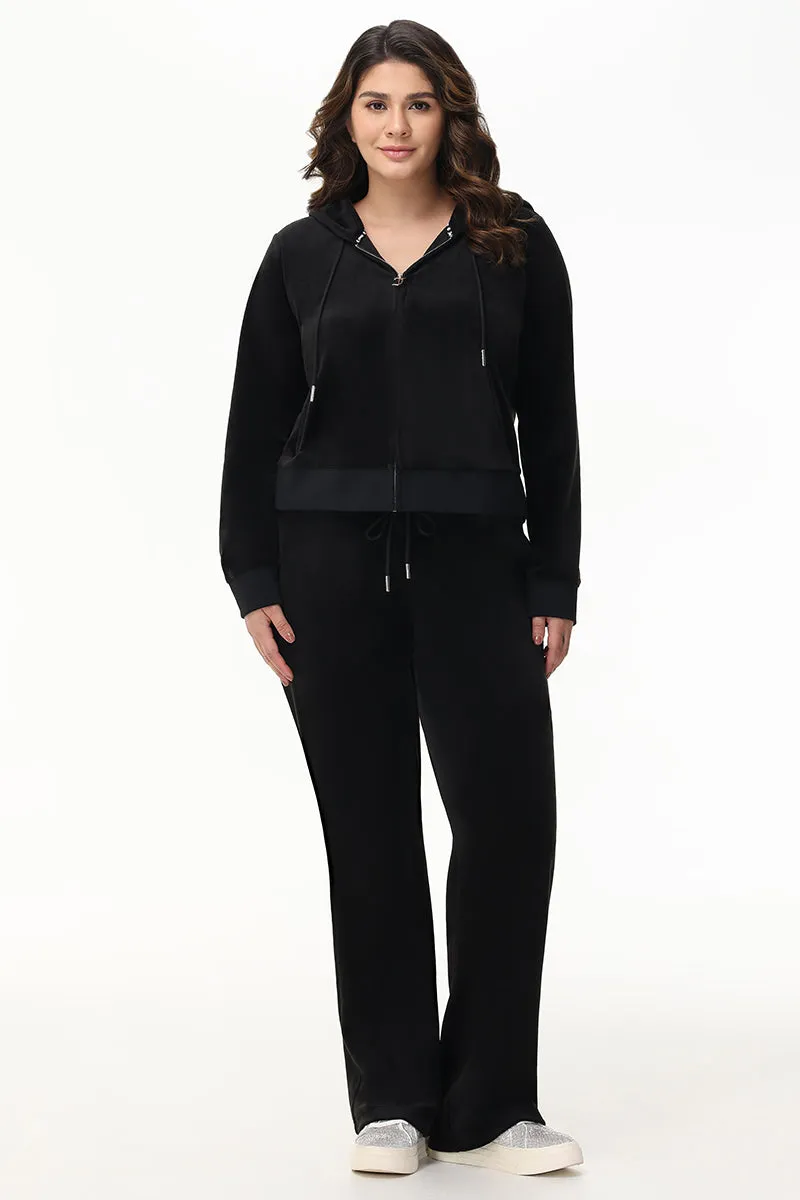 Plus-Size Mixed Crystals Velour Track Pants sold by Juicy Couture product image thumbnail 5