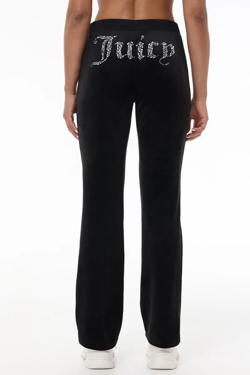 Mixed Crystals Velour Track Pants sold by Juicy Couture