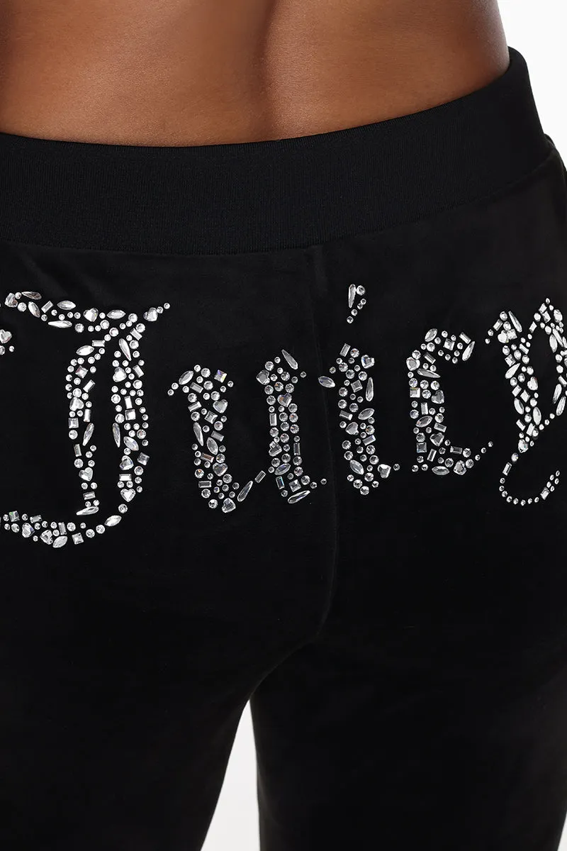 Mixed Crystals Velour Track Pants sold by Juicy Couture product image thumbnail 4