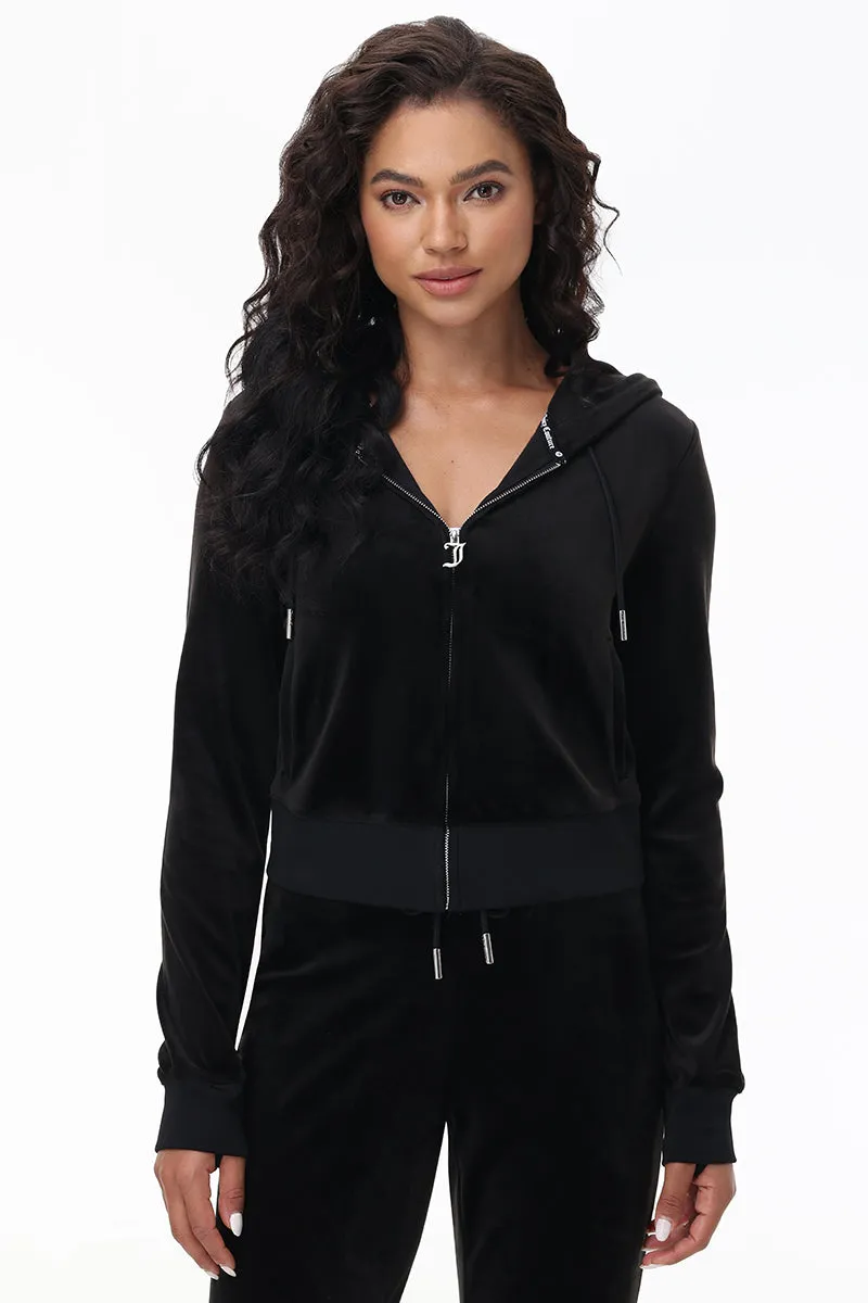 Mixed Crystals Velour Hoodie sold by Juicy Couture product image thumbnail 2