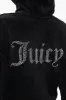 Big Bling High Low Cropped Hoodie sold by Juicy Couture