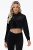Big Bling High Low Cropped Hoodie sold by Juicy Couture