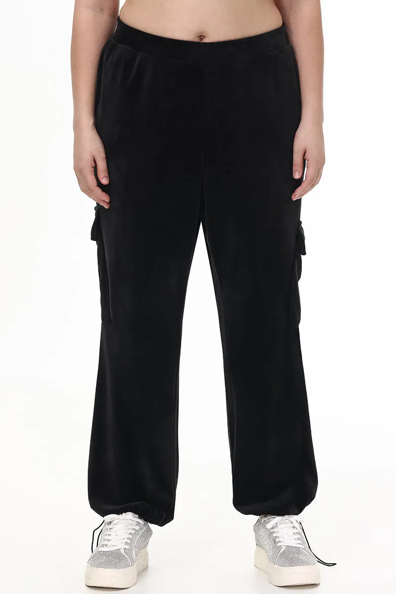Plus-Size Bling Velour Cargo Pant sold by Juicy Couture product image thumbnail 2