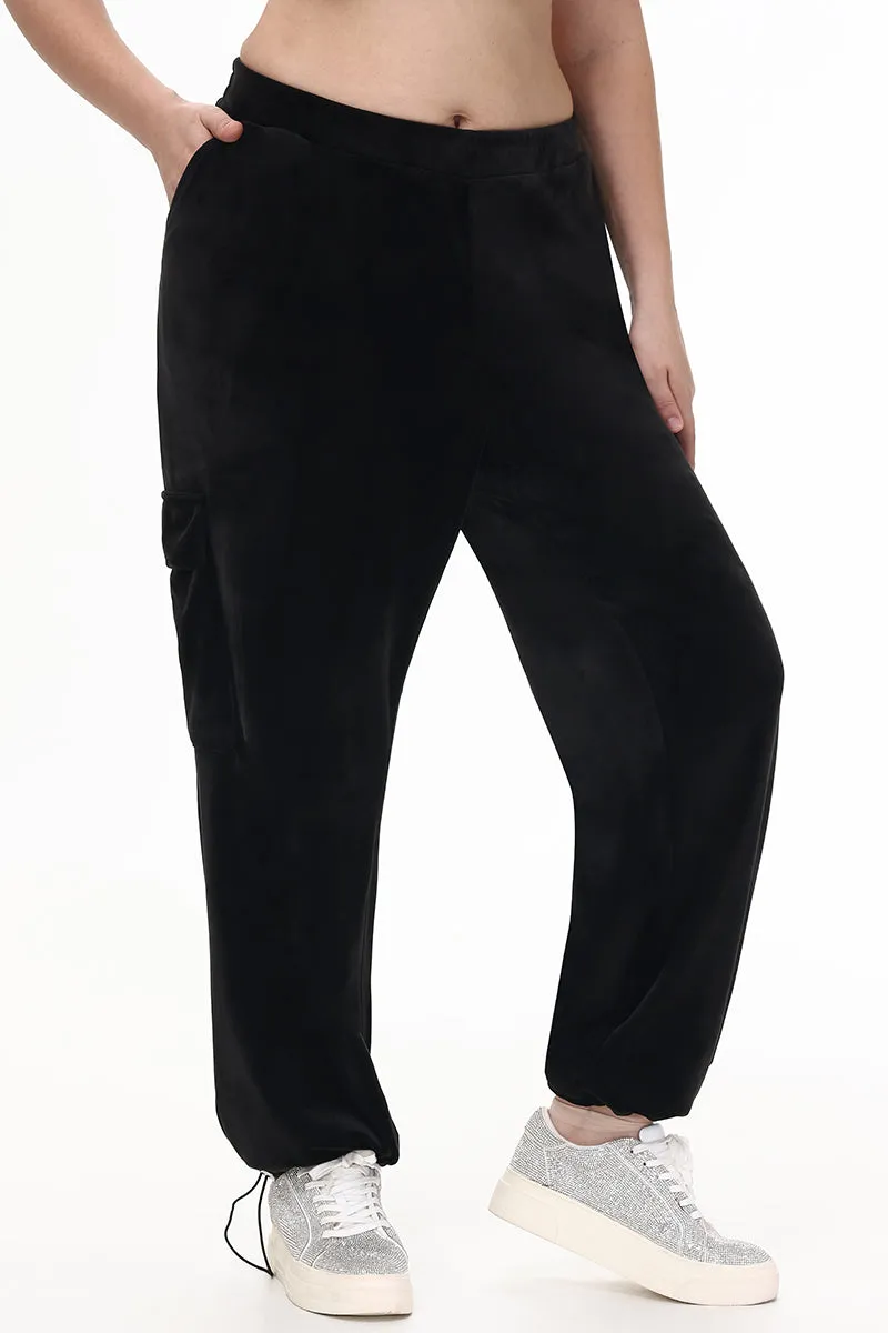 Plus-Size Bling Velour Cargo Pant sold by Juicy Couture product image thumbnail 3