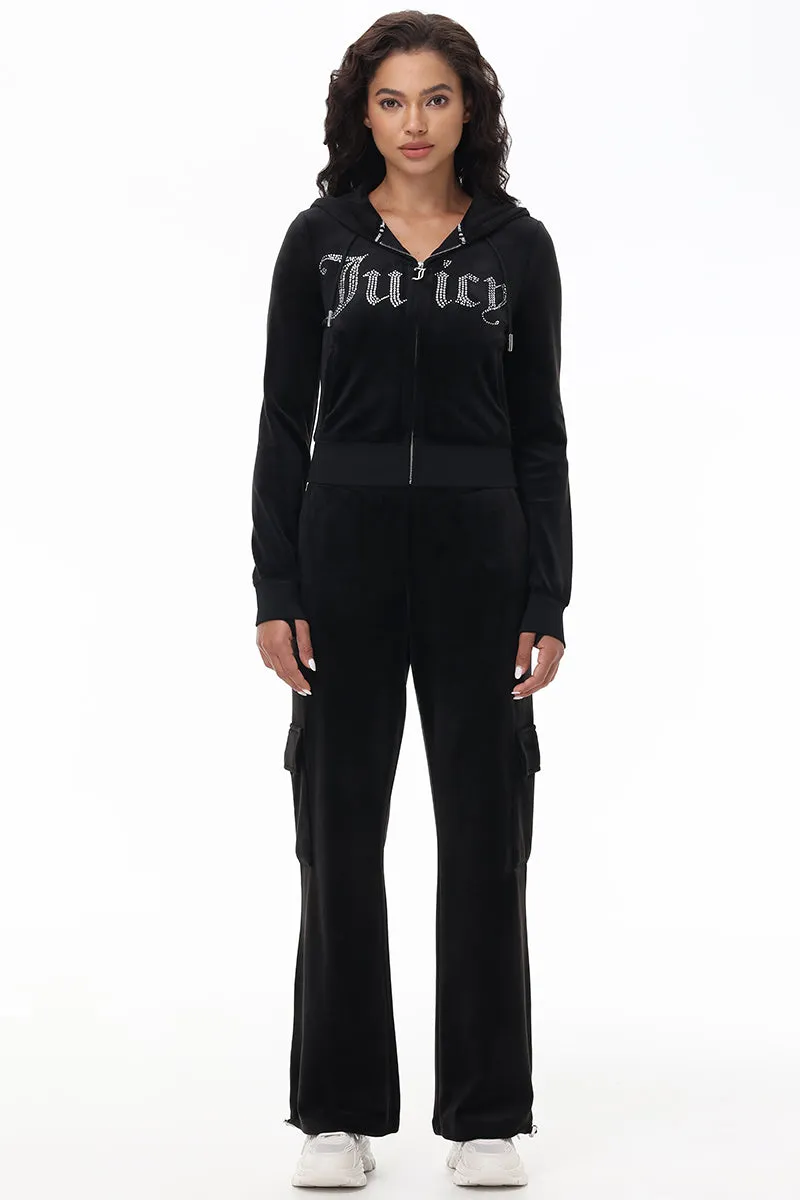 Bling Velour Cargo Pant sold by Juicy Couture product image thumbnail 5