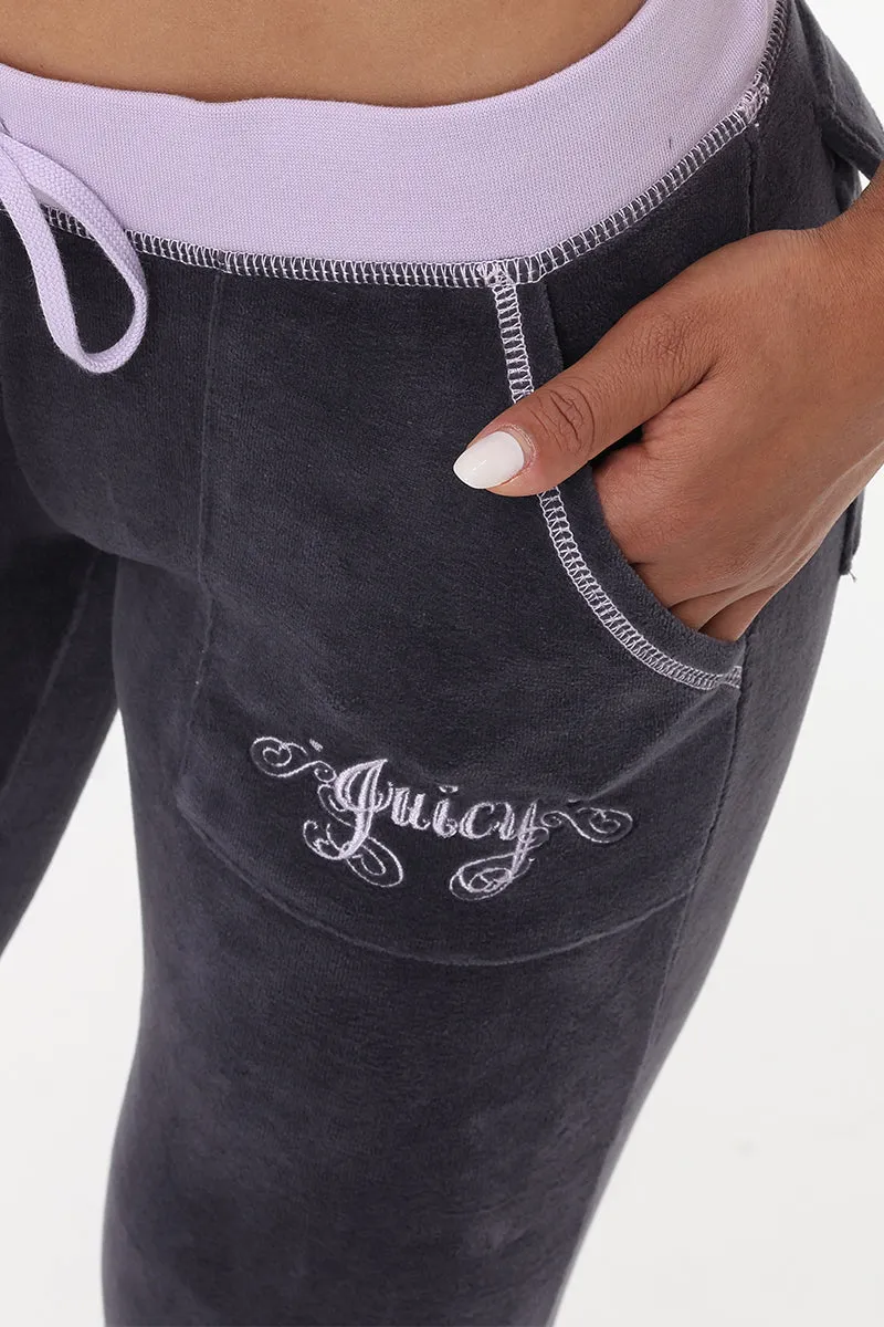 Sweetheart Cotton Velour Track Pants sold by Juicy Couture product image thumbnail 4