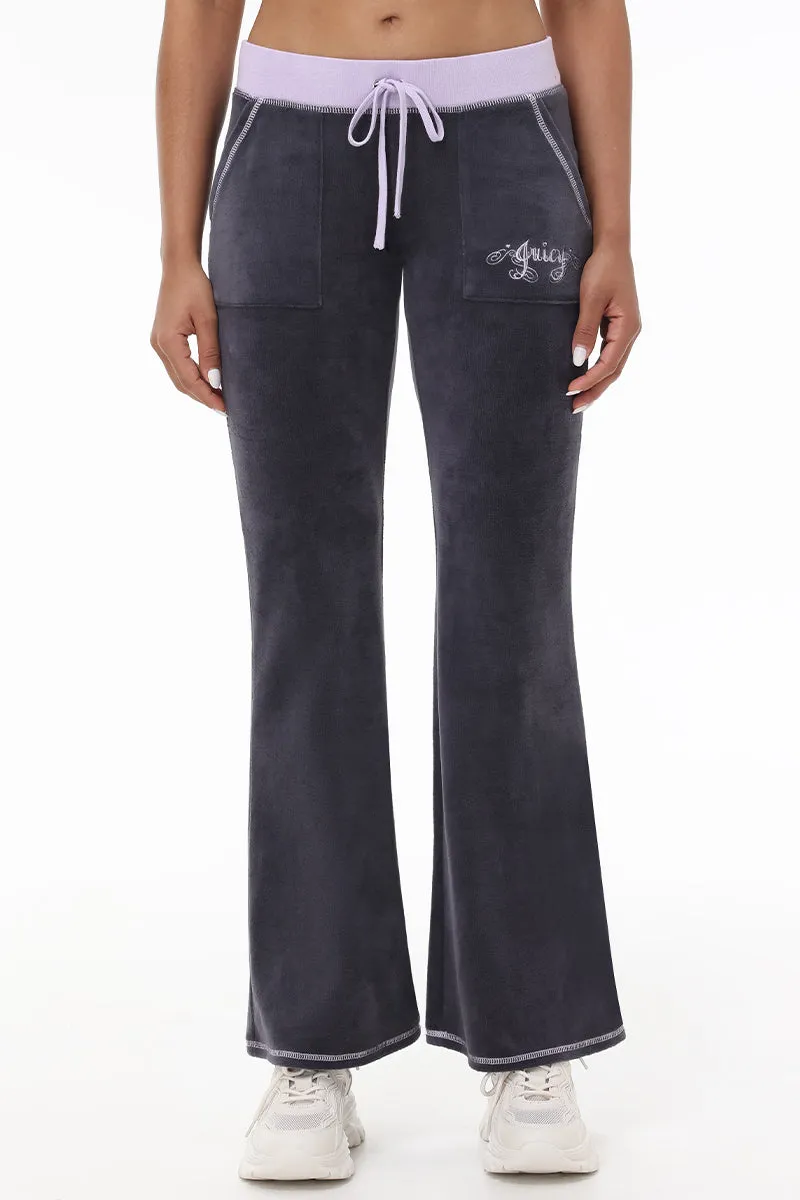 Sweetheart Cotton Velour Track Pants sold by Juicy Couture product image thumbnail 2