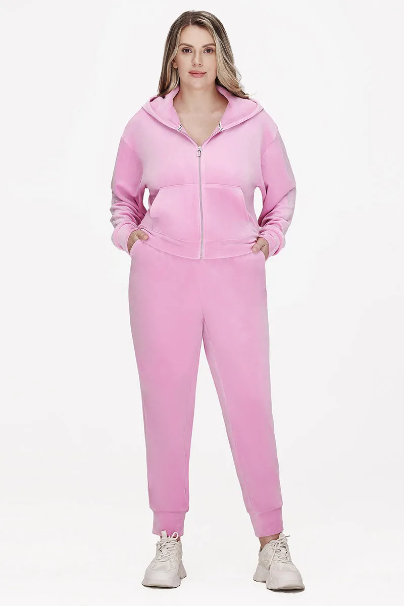 Plus-Size Velour Jogger With Side Bling sold by Juicy Couture product image thumbnail 5