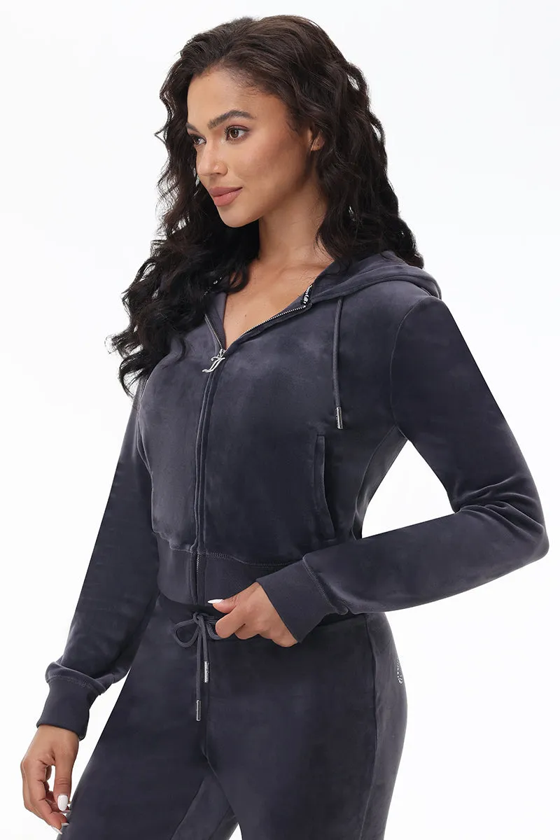 OG Big Bling Velour Hoodie sold by Juicy Couture product image thumbnail 3