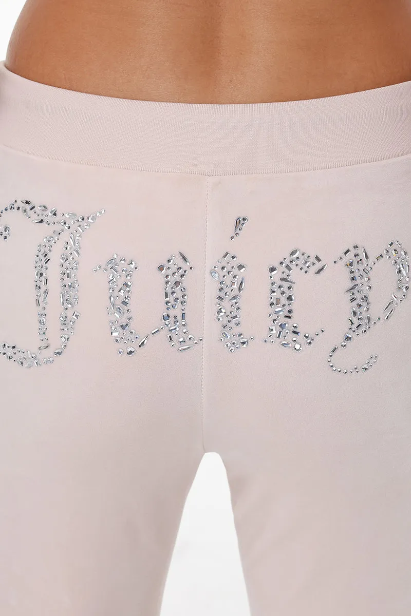 Mixed Crystals Velour Track Pants sold by Juicy Couture product image thumbnail 4
