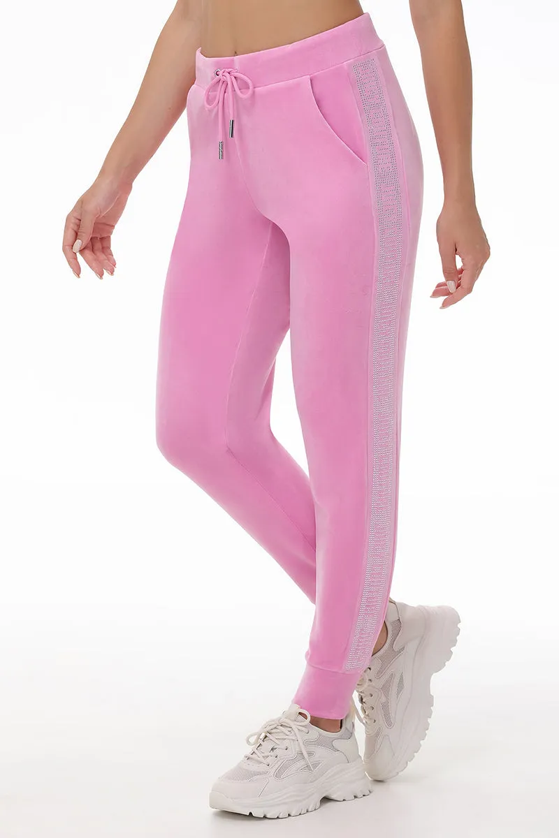 Velour Jogger With Side Bling sold by Juicy Couture
