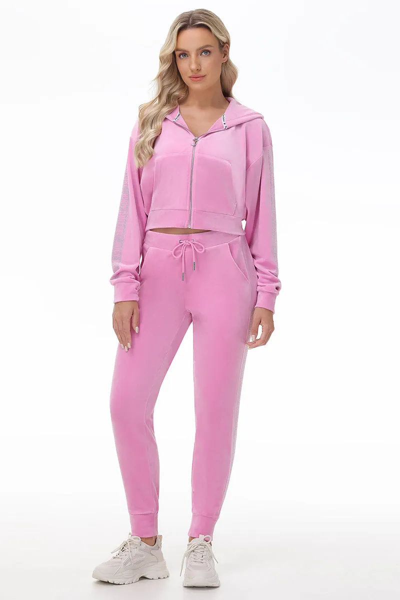 Velour Jogger With Side Bling sold by Juicy Couture product image thumbnail 5