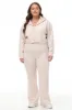 Plus-Size Wide Leg Fleece Pant With Side Bling sold by Juicy Couture