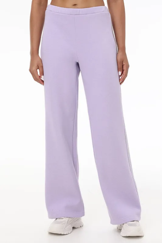 Wide Leg Fleece Pants With Side Bling sold by Juicy Couture