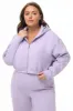 Plus-Size Cropped Fleece Hoodie With Side Bling sold by Juicy Couture