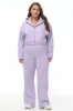 Plus-Size Cropped Fleece Hoodie With Side Bling sold by Juicy Couture