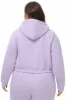 Plus-Size Cropped Fleece Hoodie With Side Bling sold by Juicy Couture
