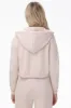 Cropped Fleece Hoodie With Side Bling sold by Juicy Couture