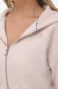 Cropped Fleece Hoodie With Side Bling sold by Juicy Couture
