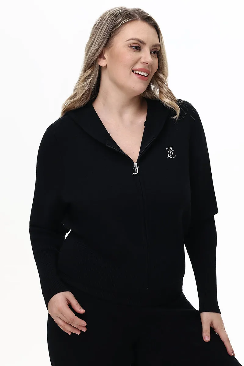 Plus-Size Small Bling Knit Cropped Jacket sold by Juicy Couture