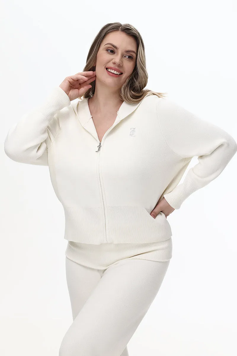 Plus-Size Small Bling Knit Cropped Jacket sold by Juicy Couture product image thumbnail 2