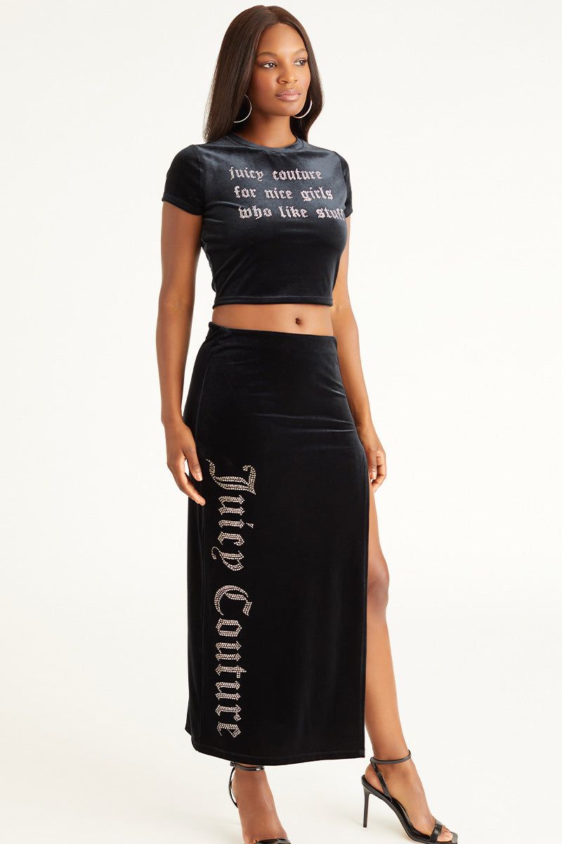 Nice Girls Velour Baby Tee sold by Juicy Couture product image thumbnail 5