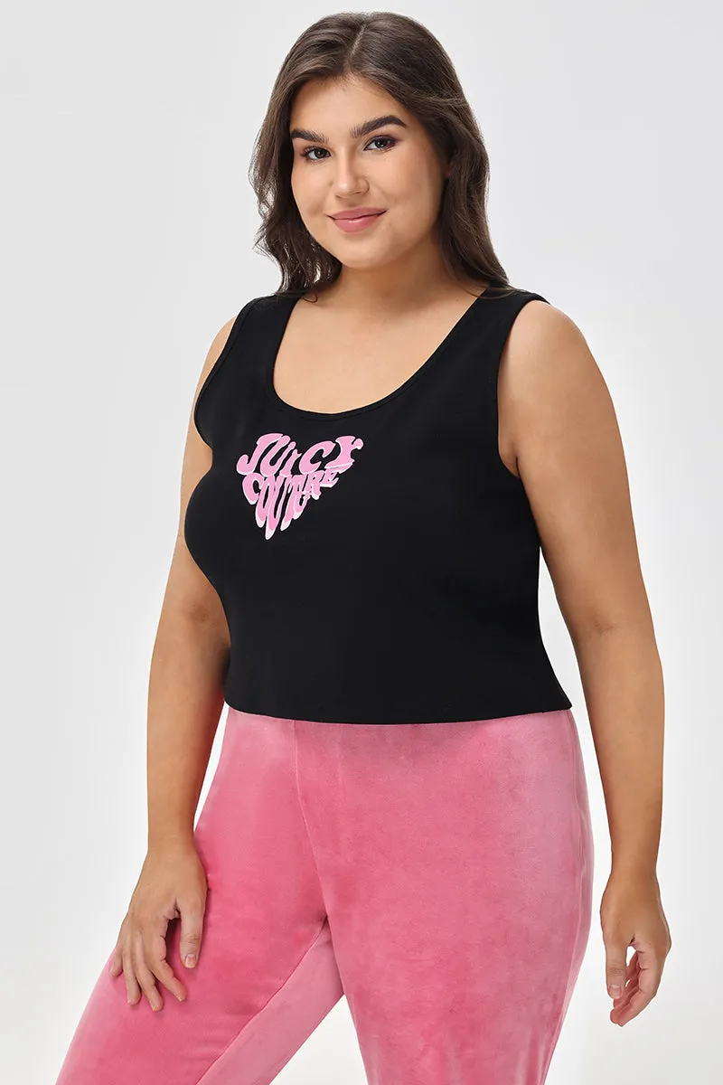 Plus-Size Heart Juicy Tank sold by Juicy Couture product image thumbnail 3