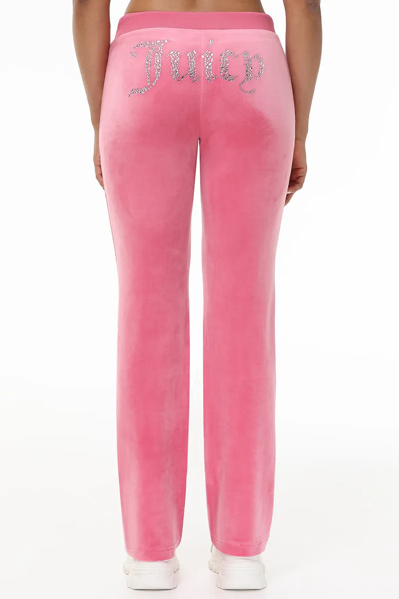 Mixed Crystals Velour Track Pants sold by Juicy Couture product image thumbnail 3