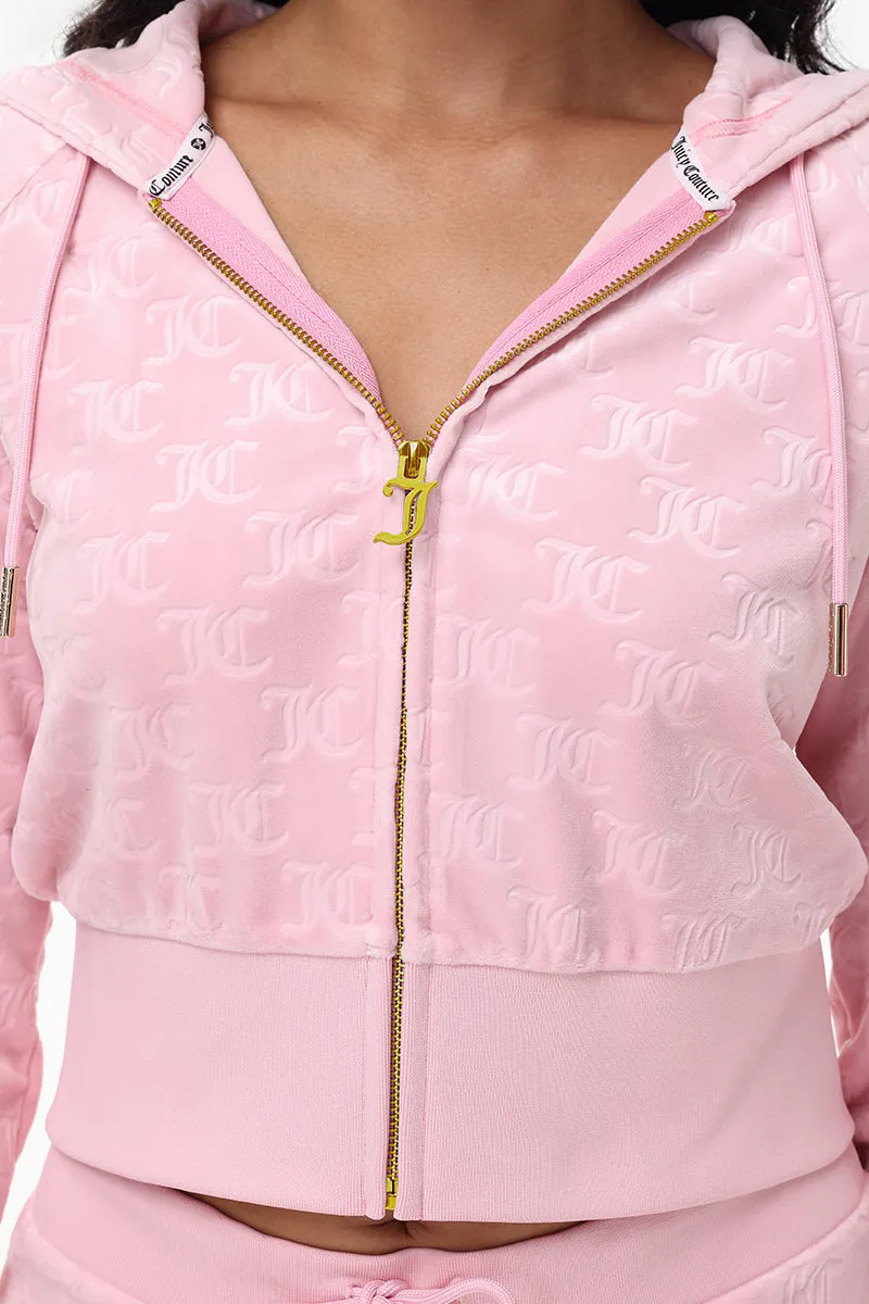 Embossed Velour Corset Hoodie sold by Juicy Couture product image thumbnail 5