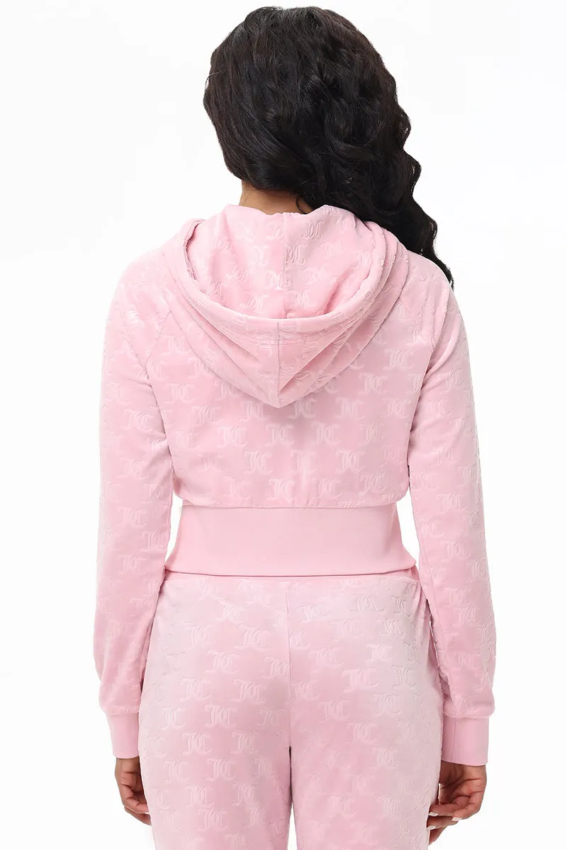 Embossed Velour Corset Hoodie sold by Juicy Couture product image thumbnail 3