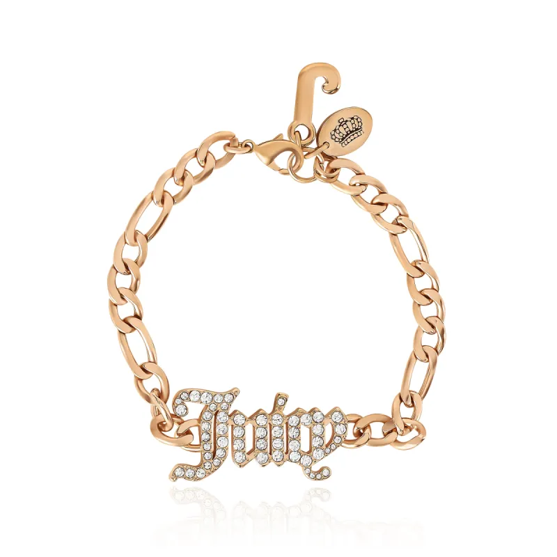 Juicy Script Crystal Chain Bracelet sold by Juicy Couture