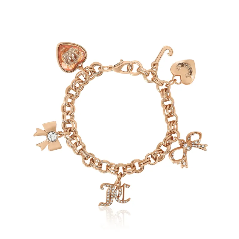 Charm Bracelet with Bow and Pave Details sold by Juicy Couture
